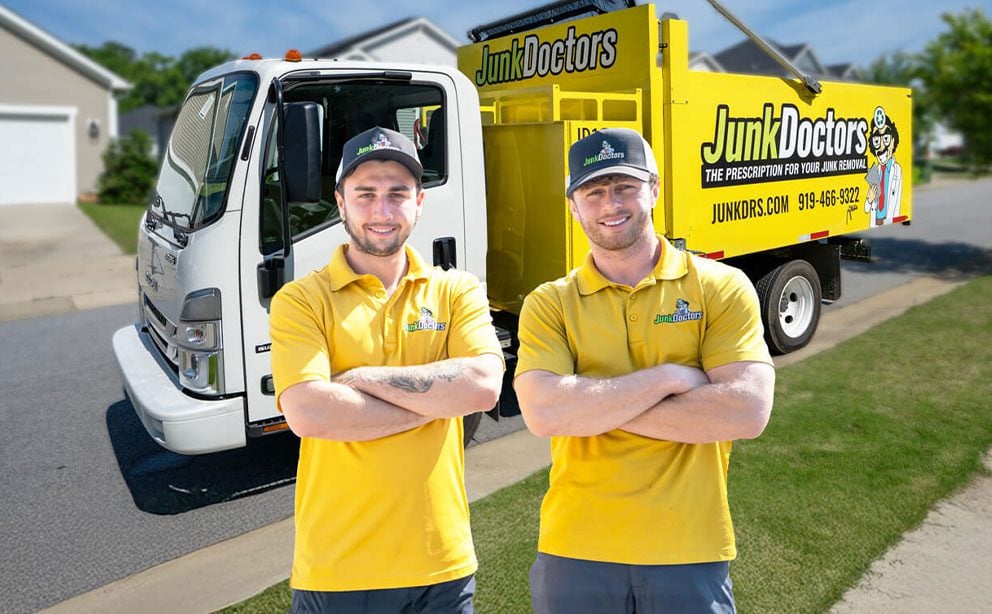 Junk Doctors crew serving Pittsboro