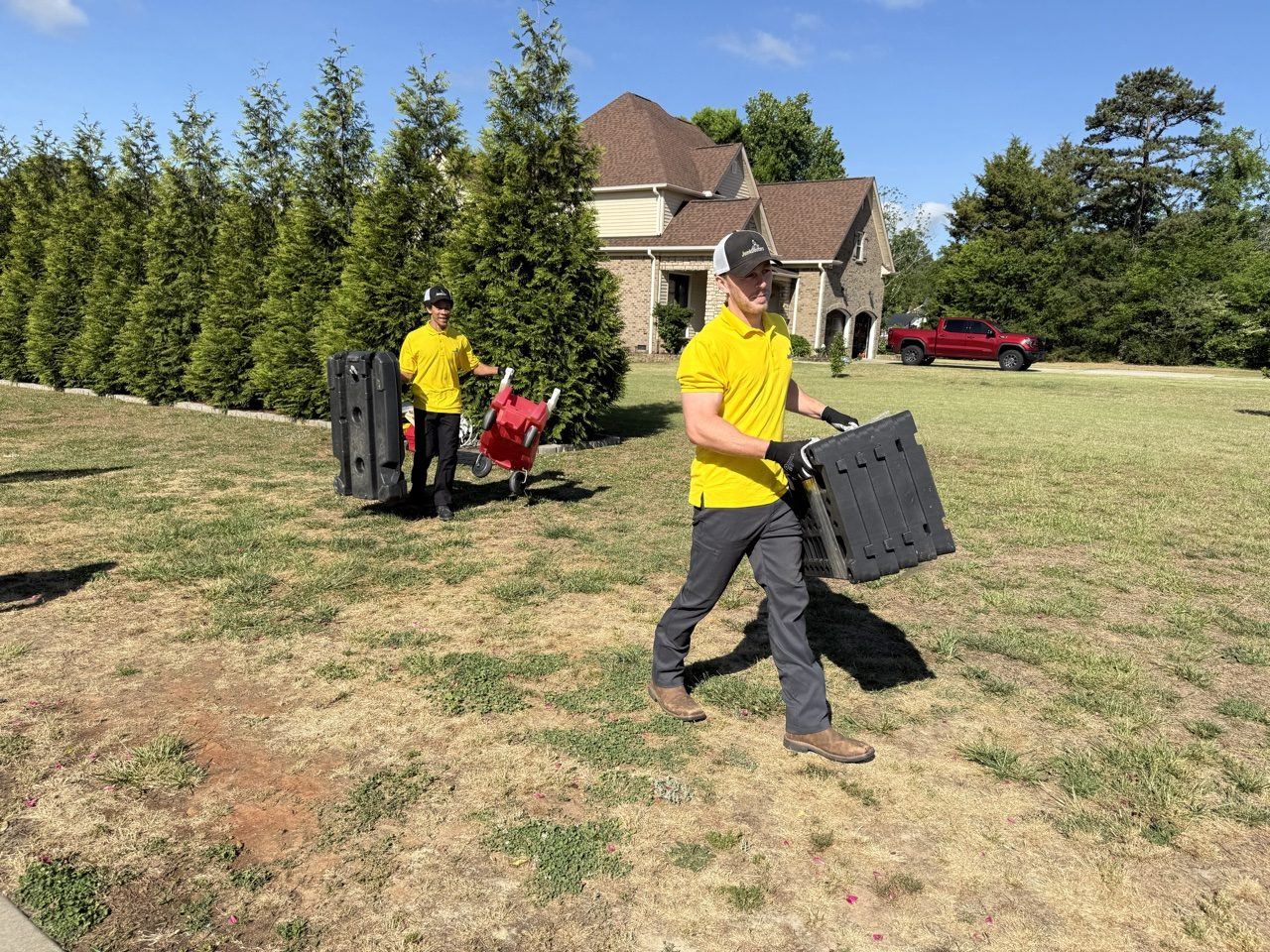 Junk Doctors crew serving Greensboro NC — licensed, insured, background-checked