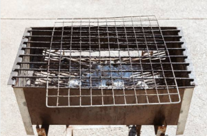 Removing Old Grill