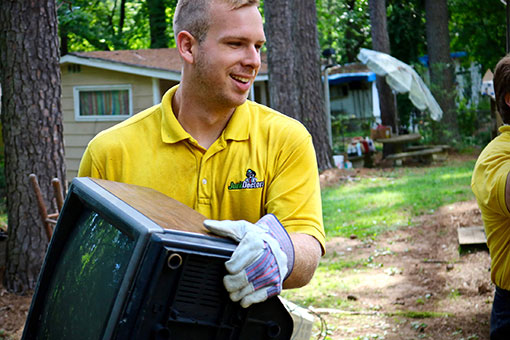 ... making Junk Doctors team members true junk removal professionals!