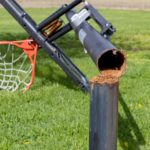 How to remove your own basketball pole