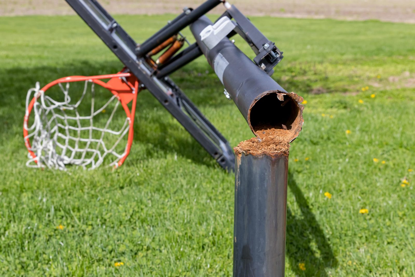 How to Remove a Basketball Pole Junk Doctors
