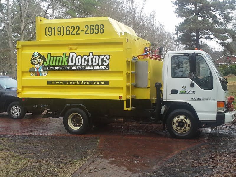 A Junk Doctors truck ready to haul junk